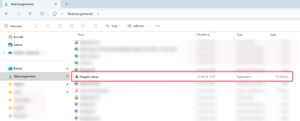 Installer le logiciel de synchronisation de Magello sur votre ordinateur ou serveur